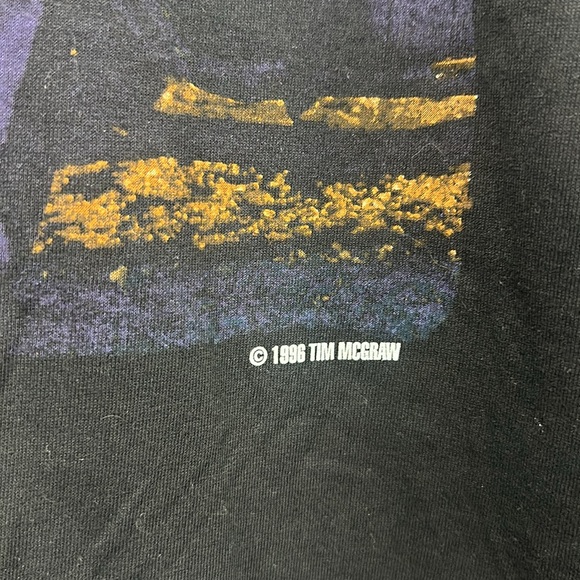 Vintage single stitch Tim McGraw all I want graphic T-shirt M - Picture 5 of 6